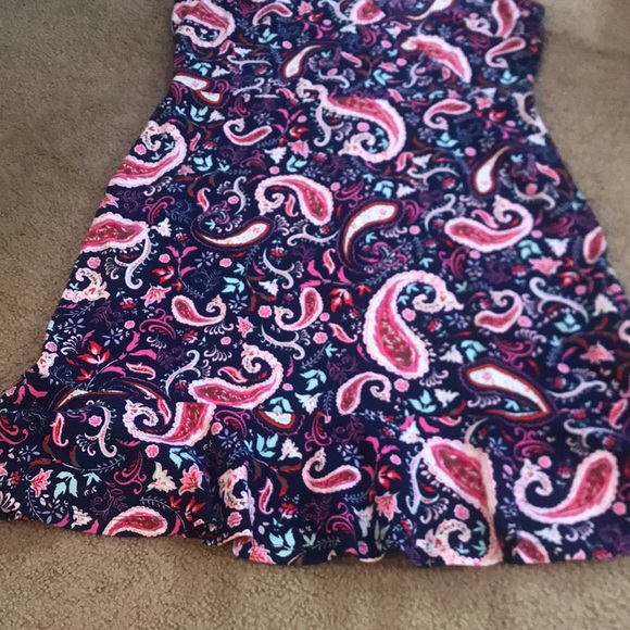 🌸NEW🌸 Talbots Petite Paisley Peplum Dress - Picture 3 of 16